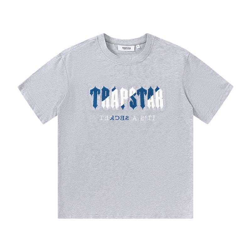 Trapstar Blue White Towel Embroidery Tee