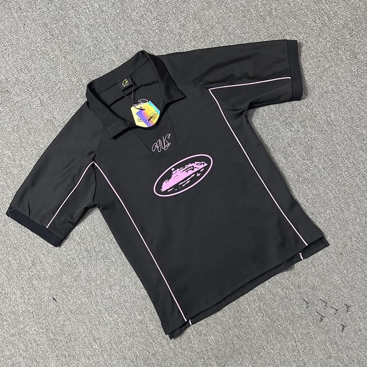 Corteiz Devil Island Quick-Dry Soccer Tee