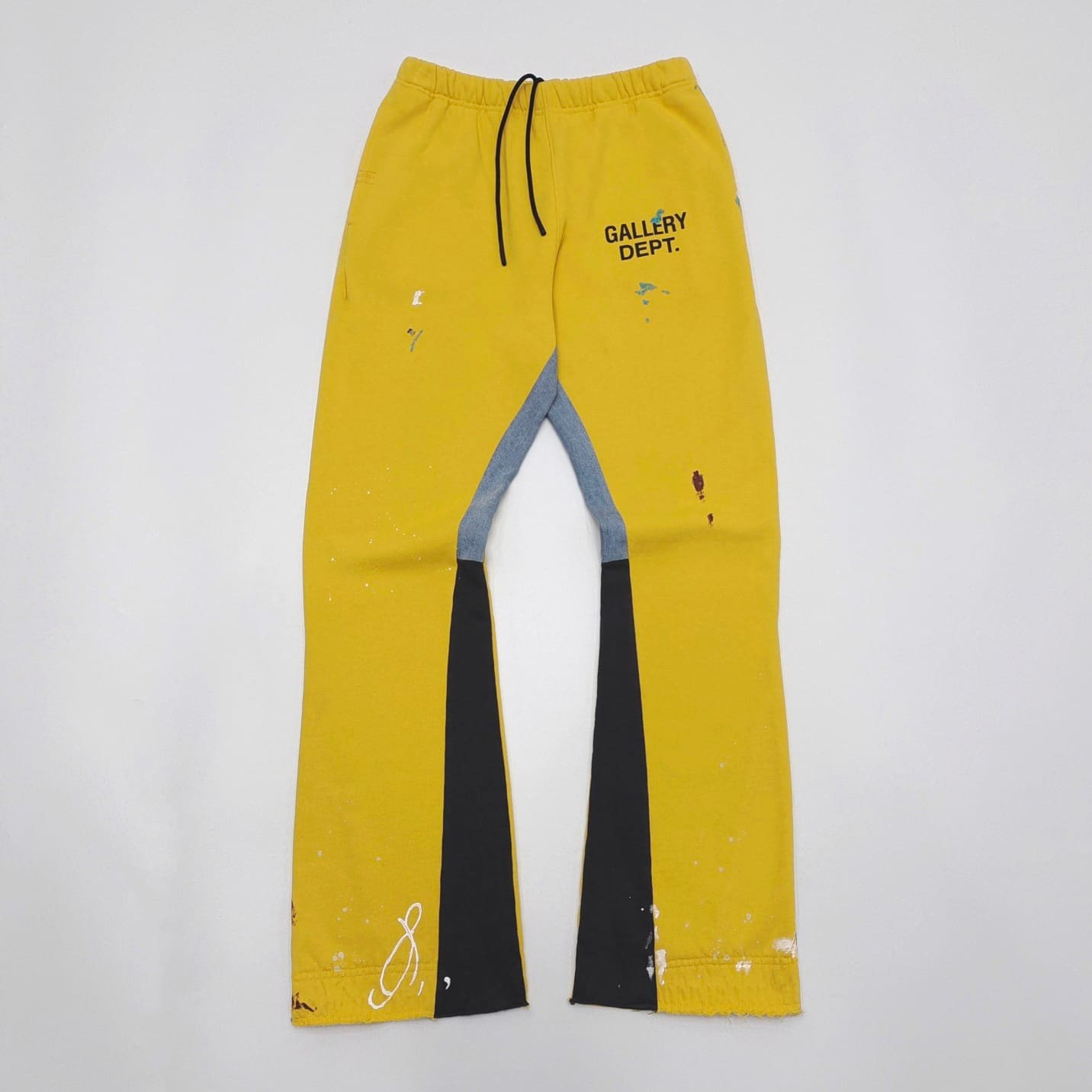 Gallery Dept Splash-Ink Bootcut Trousers