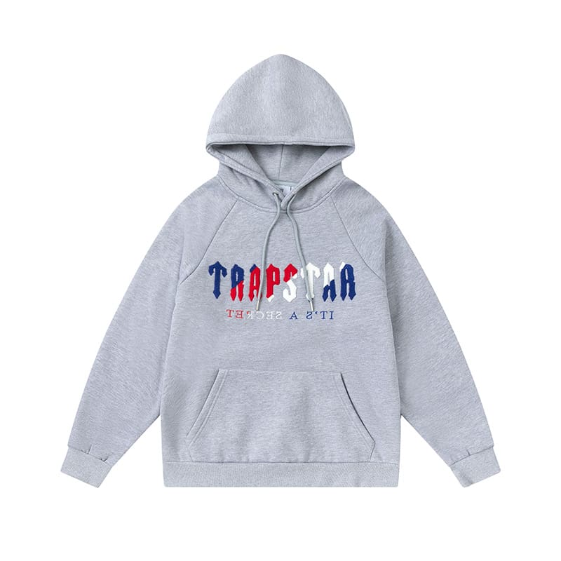 Trapstar Blue Red Towel Embroidery Sweatsuit
