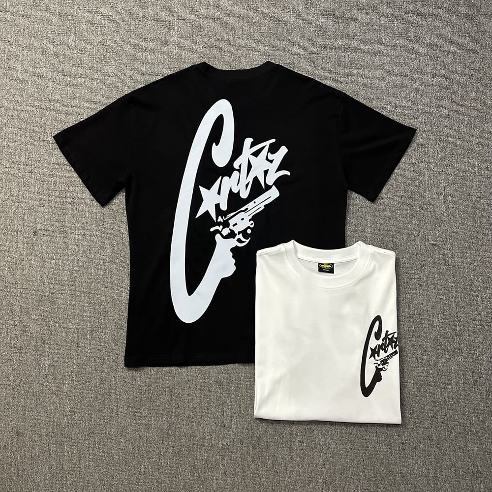 Corteiz Devil Island Pistol Letter Tee