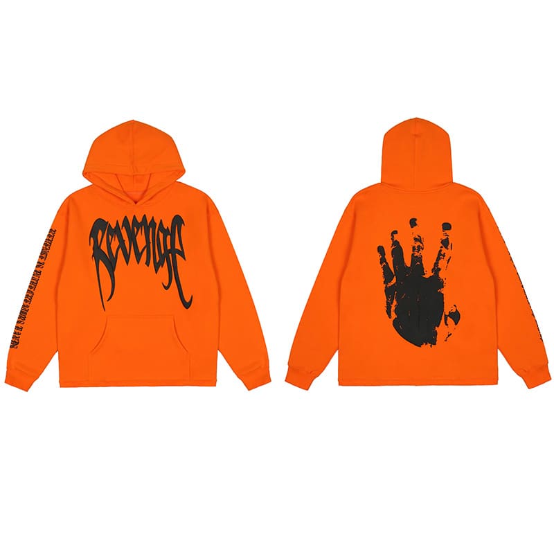 Revenge Keel Smoke Skull Hoodie