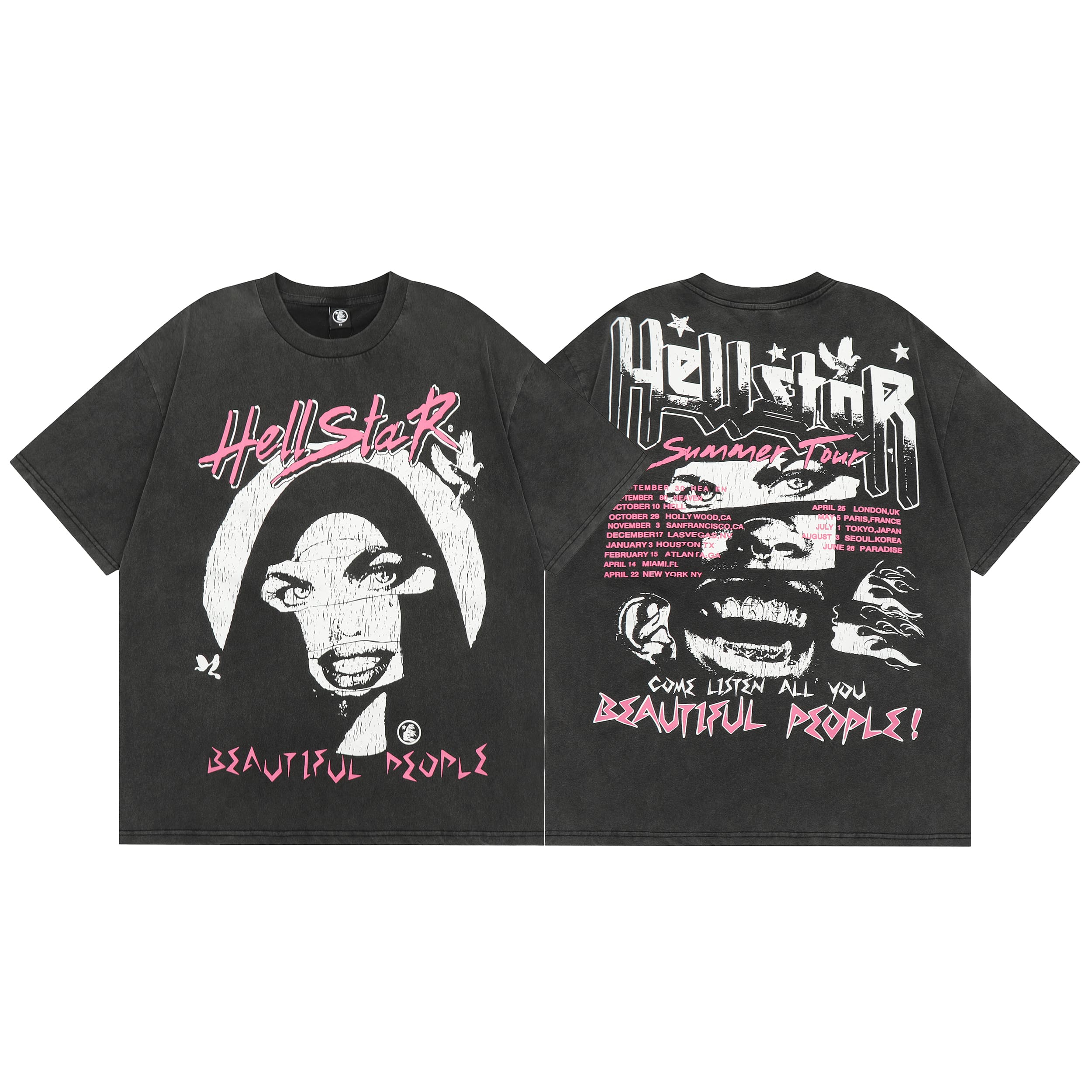 H*lst*r high street hip hop tee