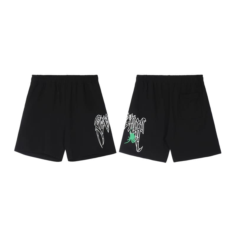 Revenge Xxx Ten Embroidered Shorts