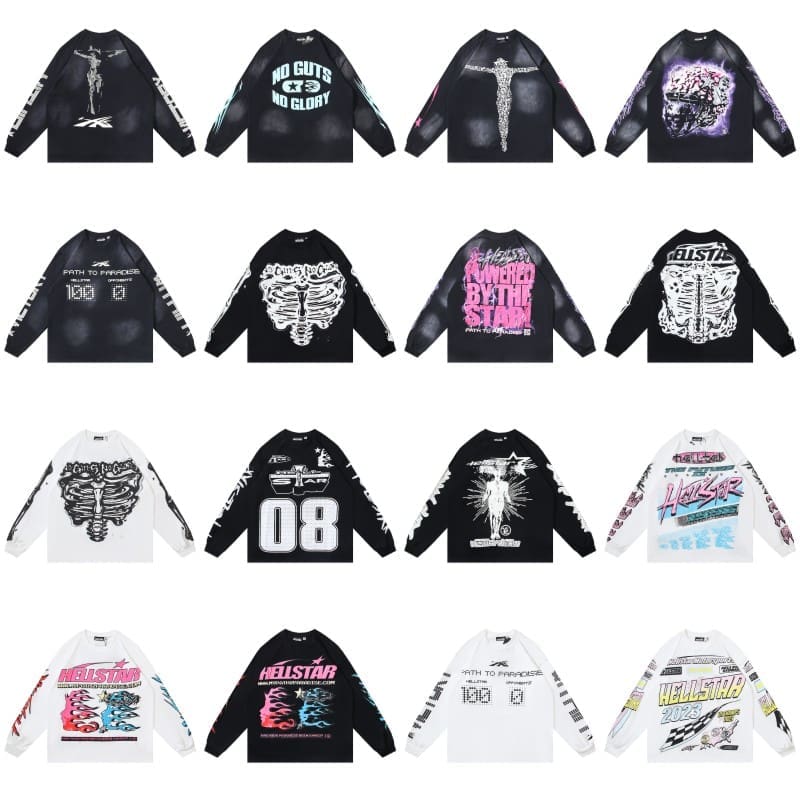 H*lst*r long-sleeved t-shirt