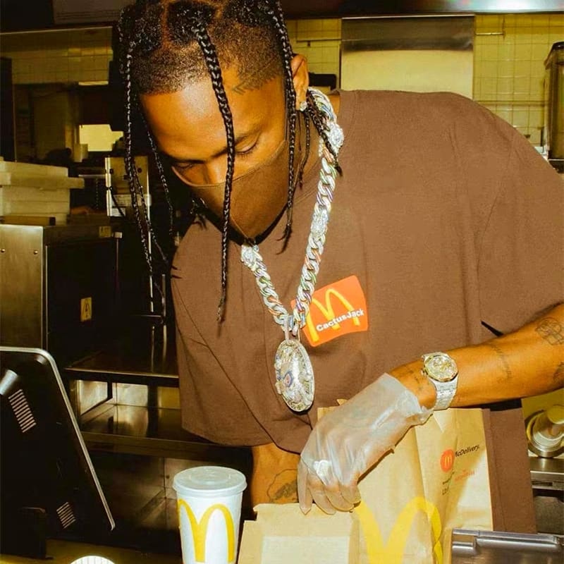Travis Scott Cactus Jack Mcdonald’S Tee
