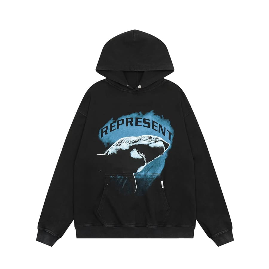 Represent Vintage Washed Doberman Pinscher Hoodie 2