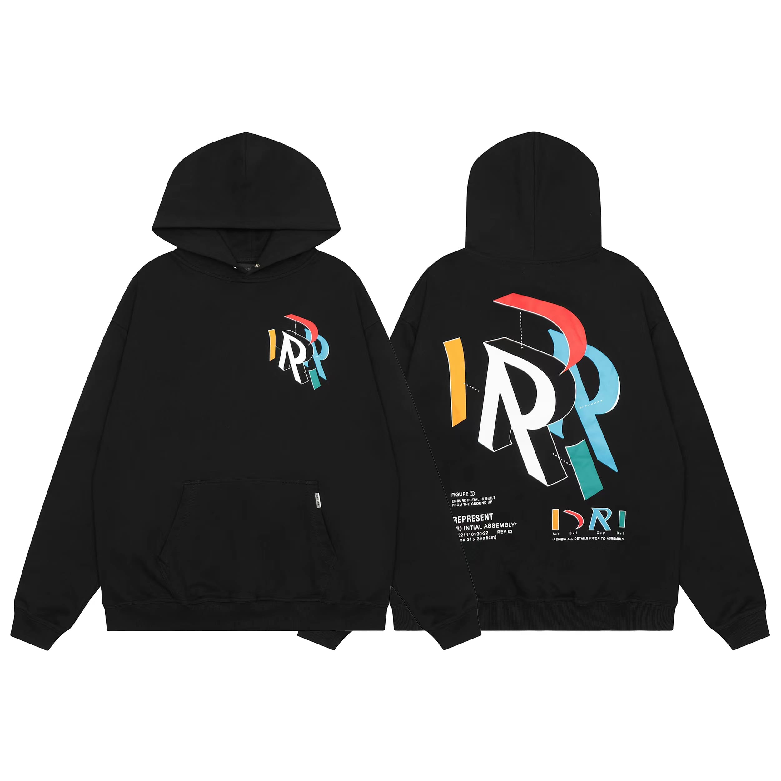 Represent Vintage Washed Doberman Pinscher Hoodie 2