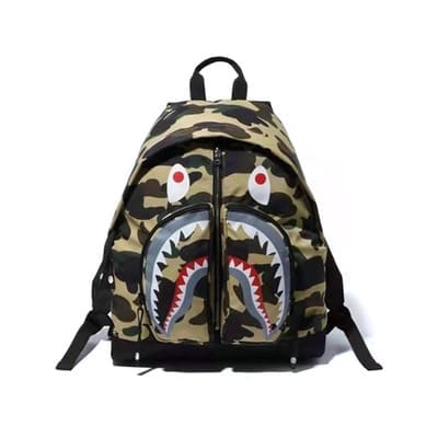 Bape Boys Girls Schoolbag Backpack
