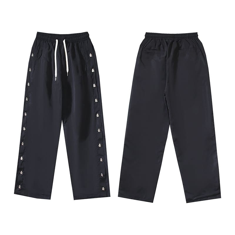 H*lst*r high street straight-leg pants