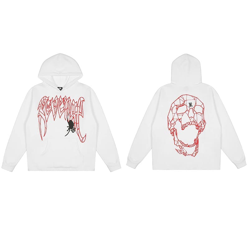 Revenge Keel Smoke Skull Hoodie