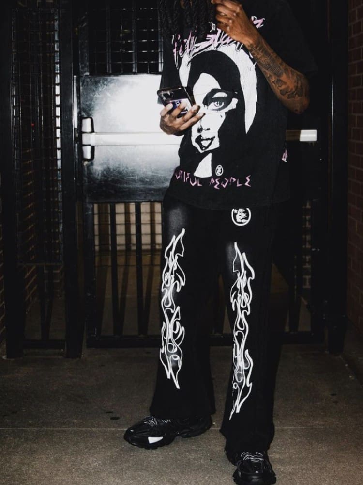 H*lst*r flare pants 2