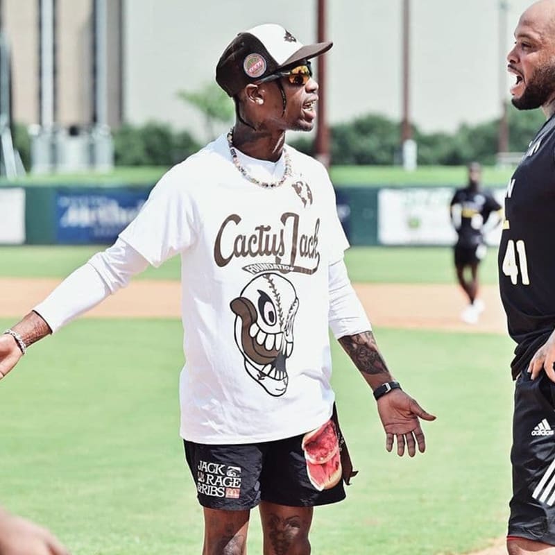 Travis Scott Cactus Jack Baseball Tee