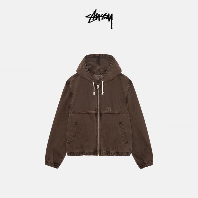 Brown-Work Jacket Unlined Canvas