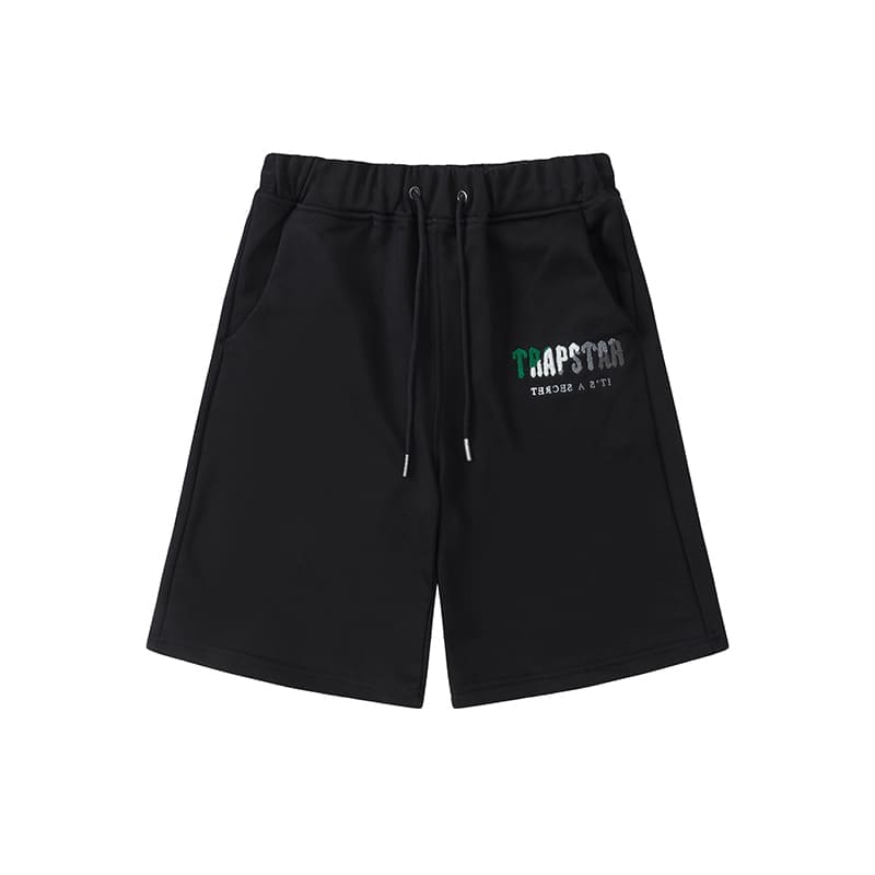 Trapstar Greenish White Towel Embroidery Shorts Set