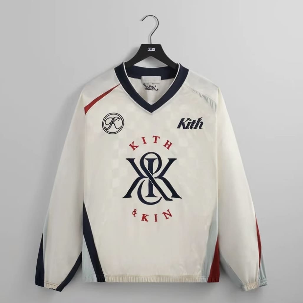 Kith Checkered Satin Dayton Combo Pullover