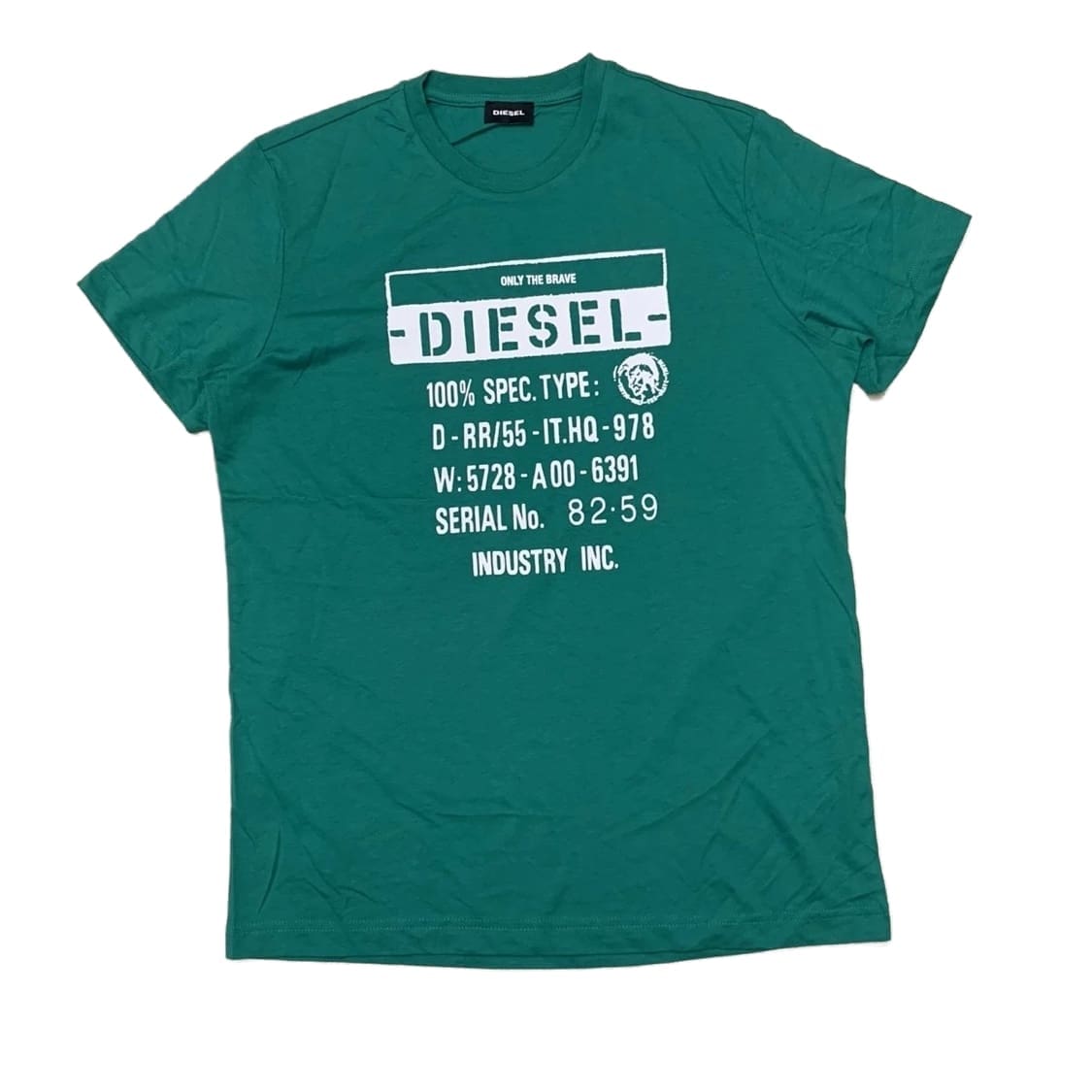 Diesel Italy T-DIEGO-S1 Cotton Printed Short Sleeve T-Shirt for Men