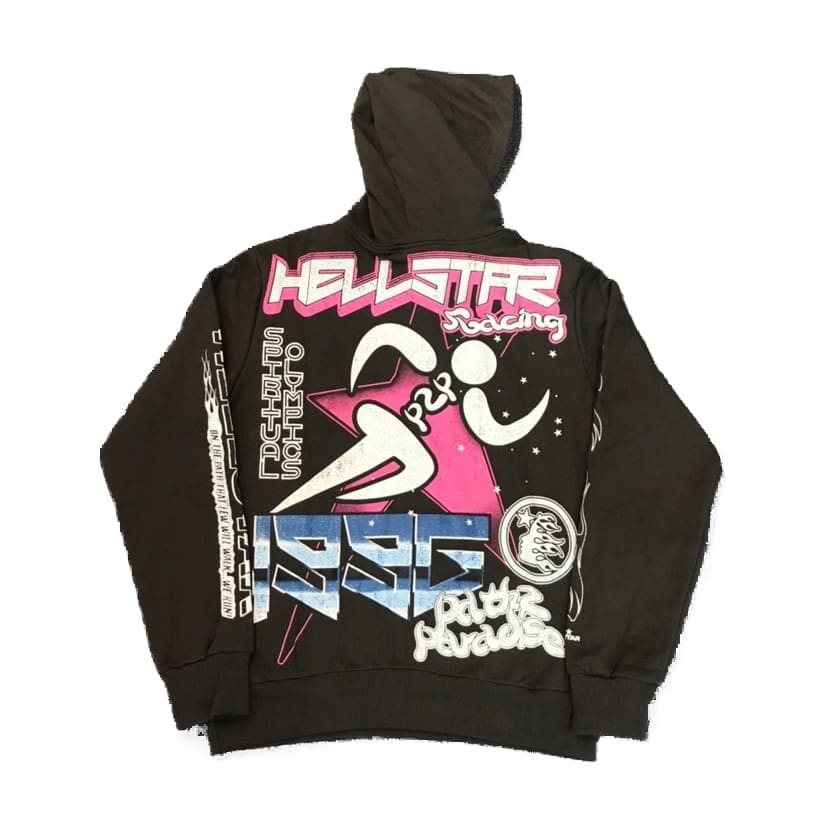 H*lst*r sport logo pullover hoodie