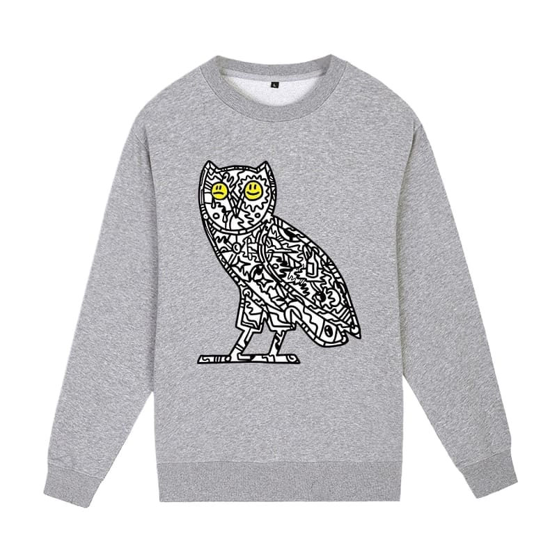 Owl Ovo Sweater With Drake’S Clb Art
