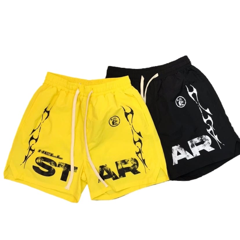 H*lst*r nylon shorts