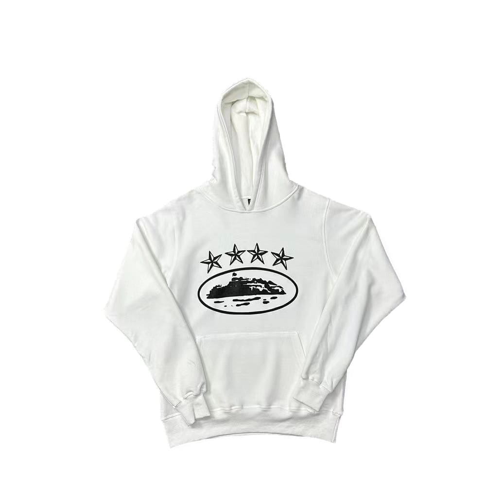 Corteiz Devil Island Hoodie Street Hip-Hop Tracksuit