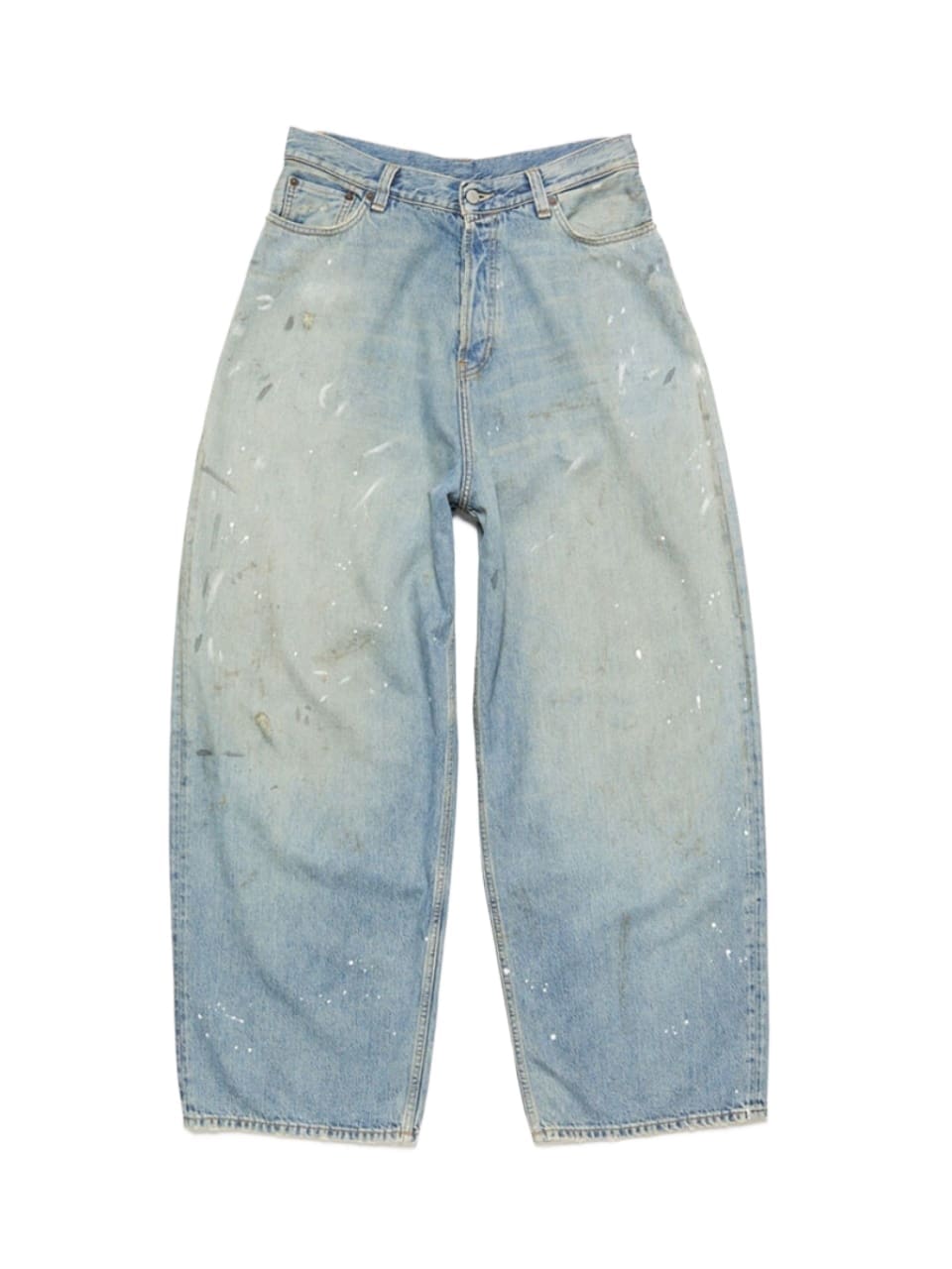Acne Studios Baggy Mud Dyed Worn Jeans for Men and Women