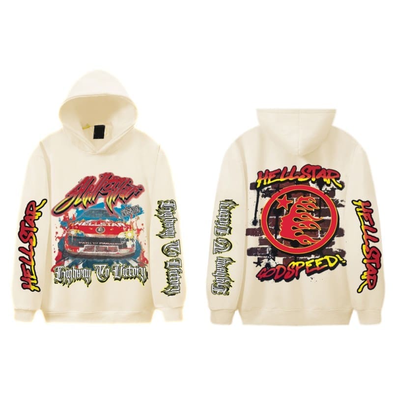 american fashion brand H*lst*r hoodie distressed high street style for men and women