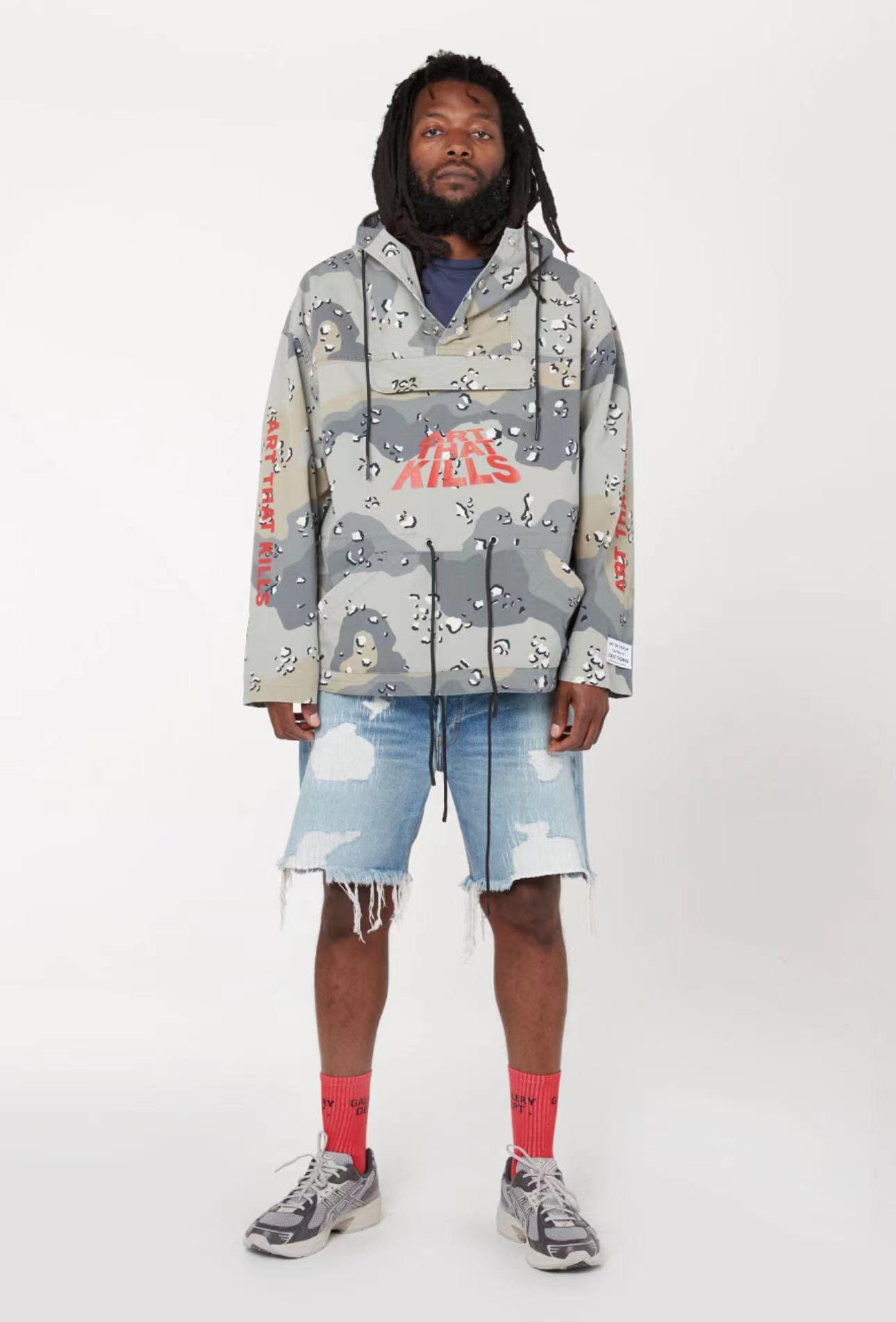 Gallery Dept Atk Desert Camouflage Trench Coat