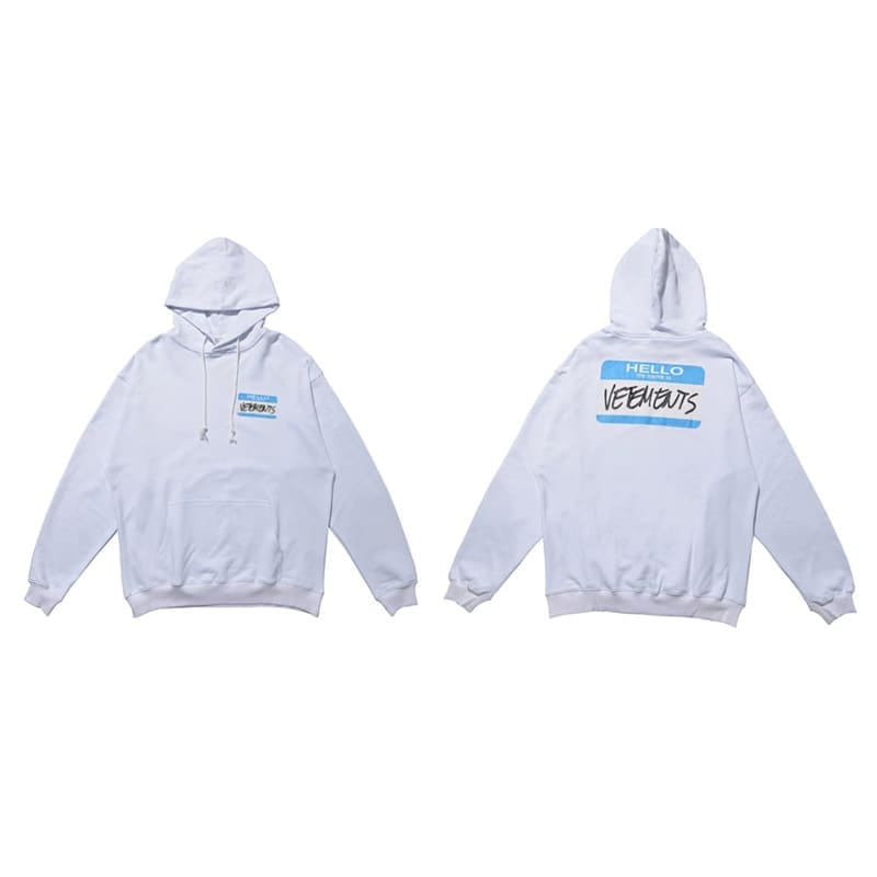 Red Patch Vtm Hooded Sweater