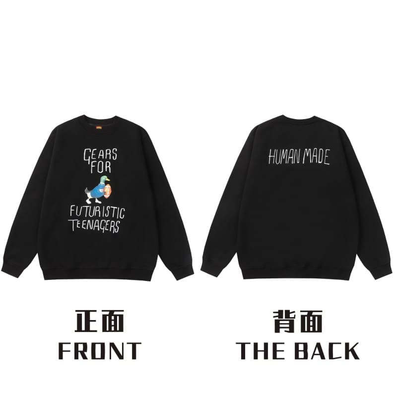 Human Made Love Round Neck Sweater