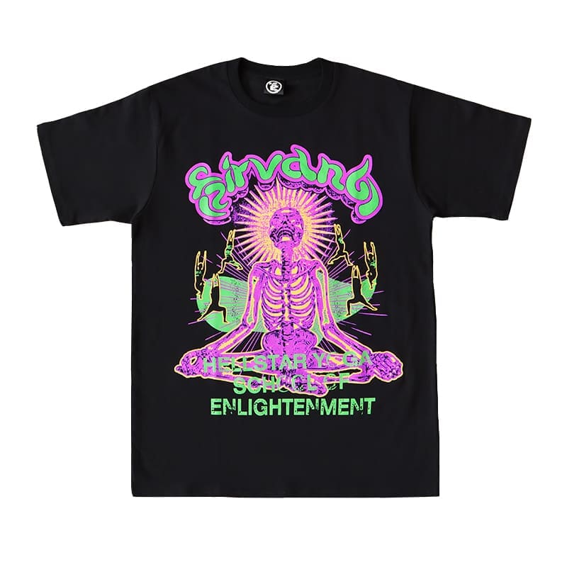 H*lst*r studios nirvana skeleton tee