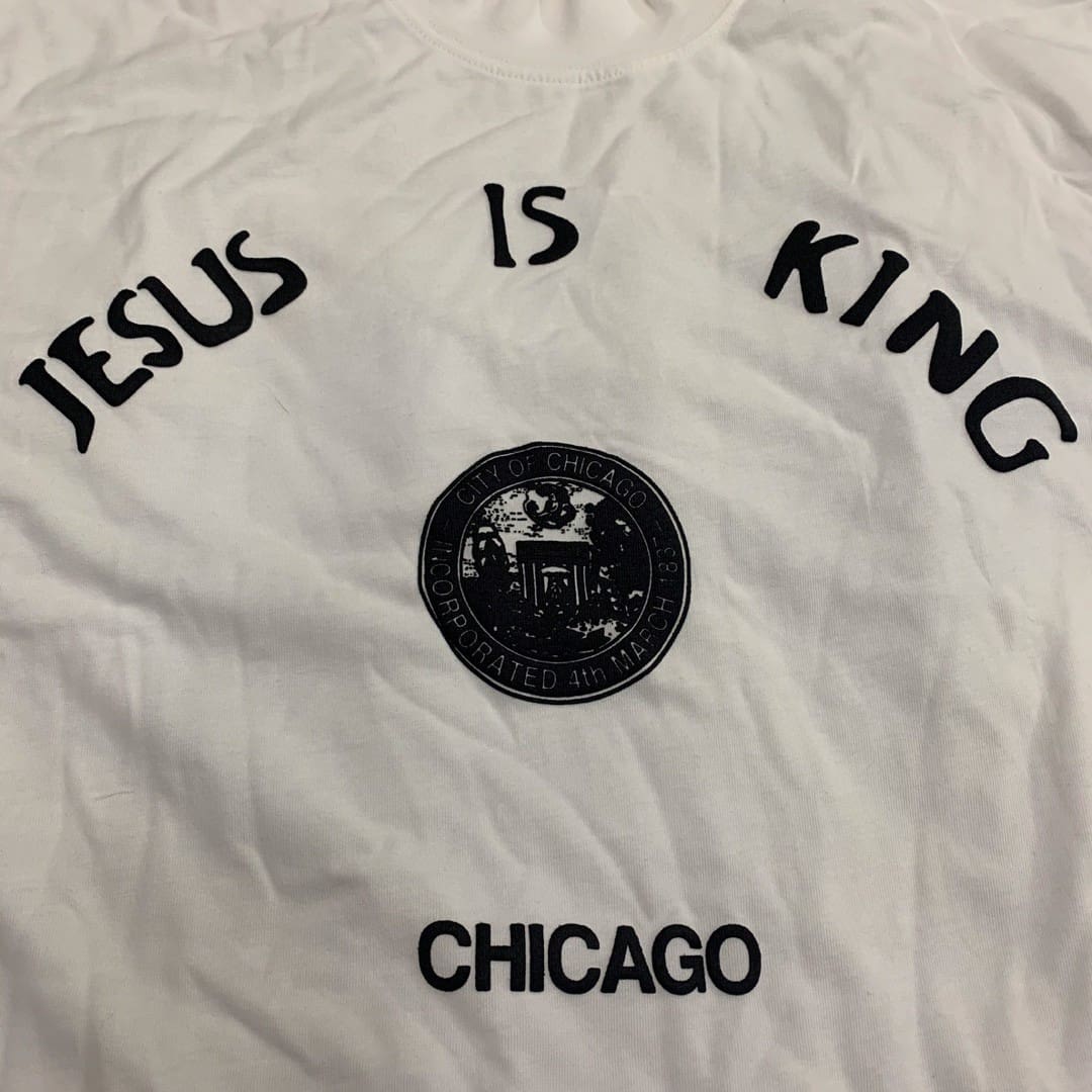 Kanye West Jesus Is King Chicago Tee