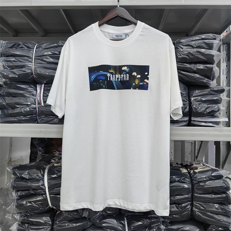 Trapstar Oversize Cotton Short Sleeve T-Shirt for Men and Women Summer