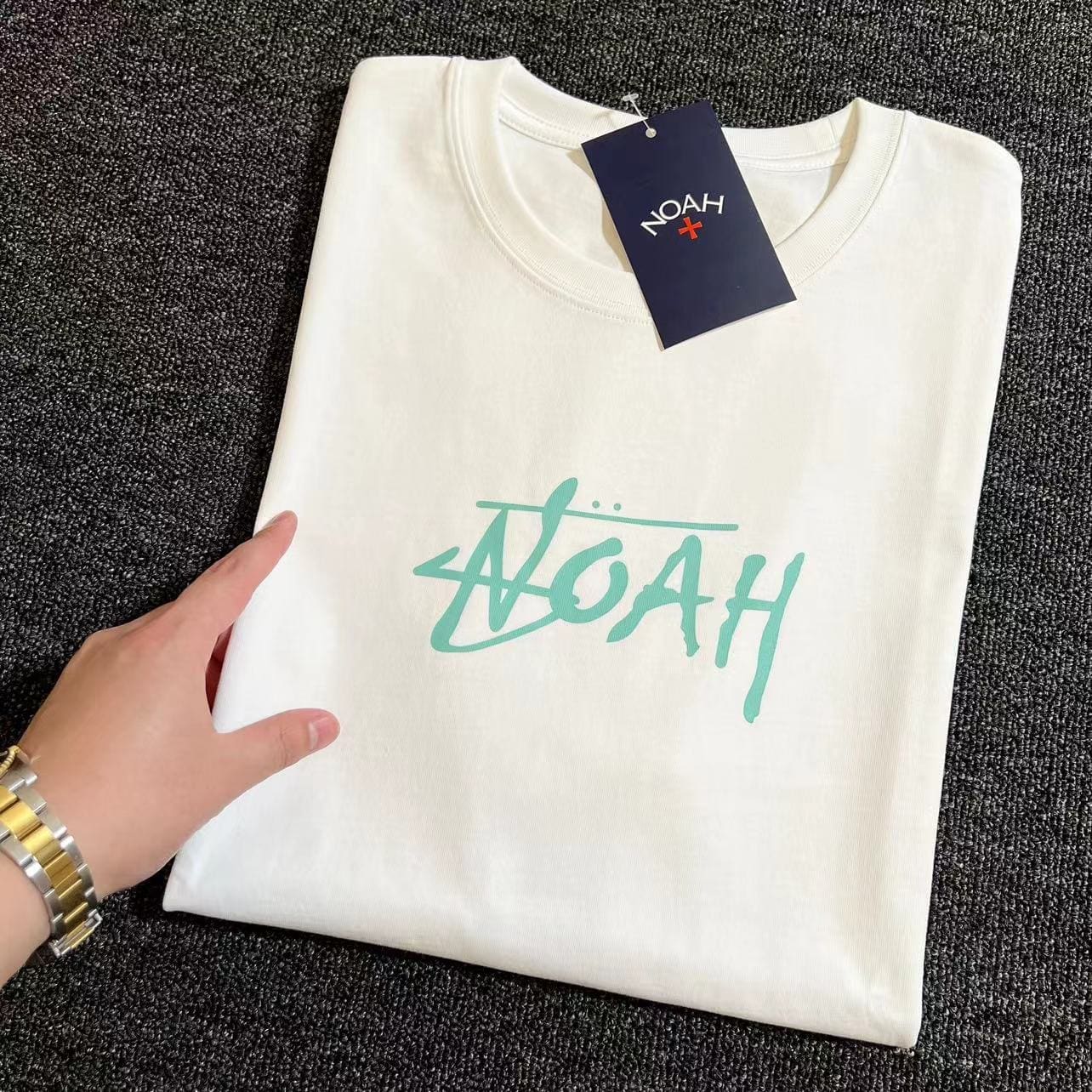 Noah Chest Calligraphy Art Tee