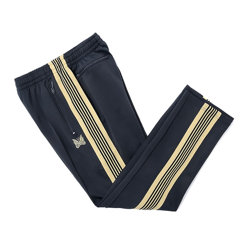 Needles Butterfly Embroidery Side Stripe Pants (Ins)