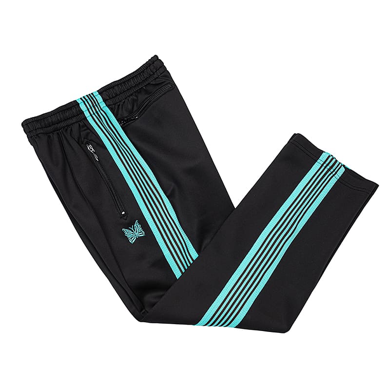 Needles Butterfly Embroidery Side Stripe Pants (Ins)