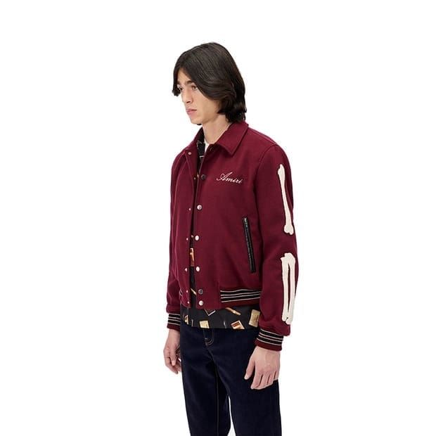 European Amiri Embroidered Pilot Jacket