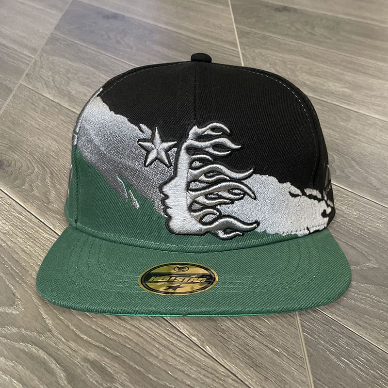 H*lst*r studios embroidered logo fitted baseball hat for men and women