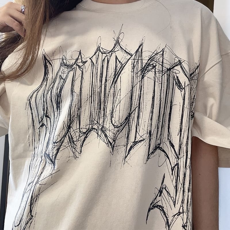 Revenge Rap Sketch Graffiti T-Shirt