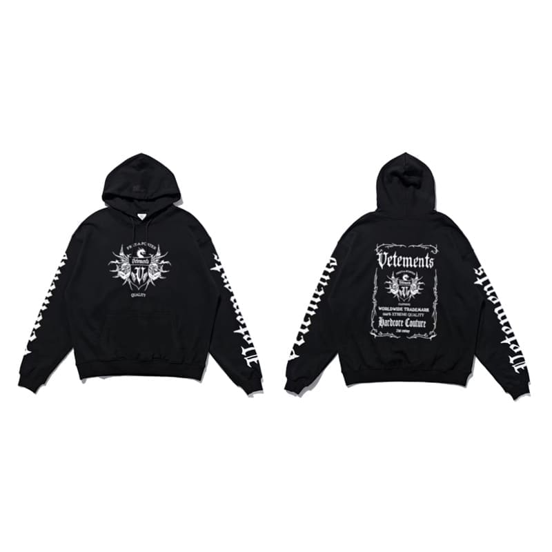 Red Patch Vtm Hooded Sweater