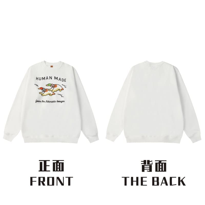 Human Made Love Round Neck Sweater