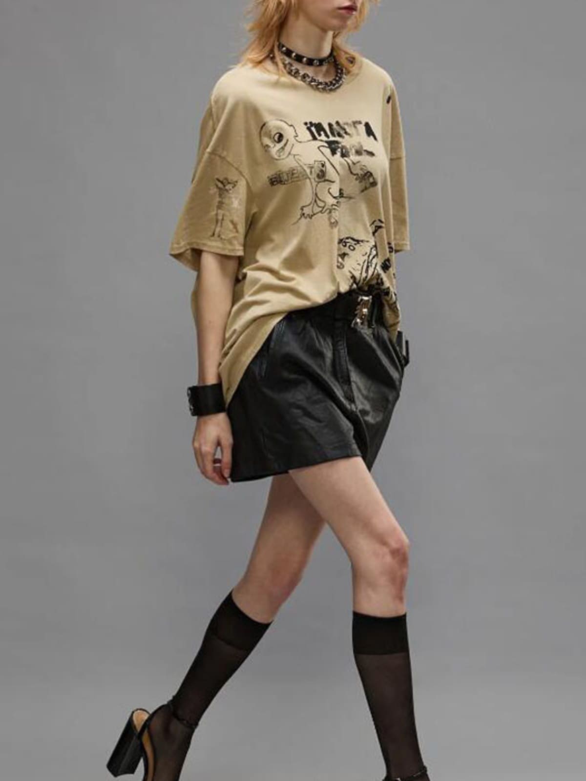 Early Autumn Punk1984 Skull Tee