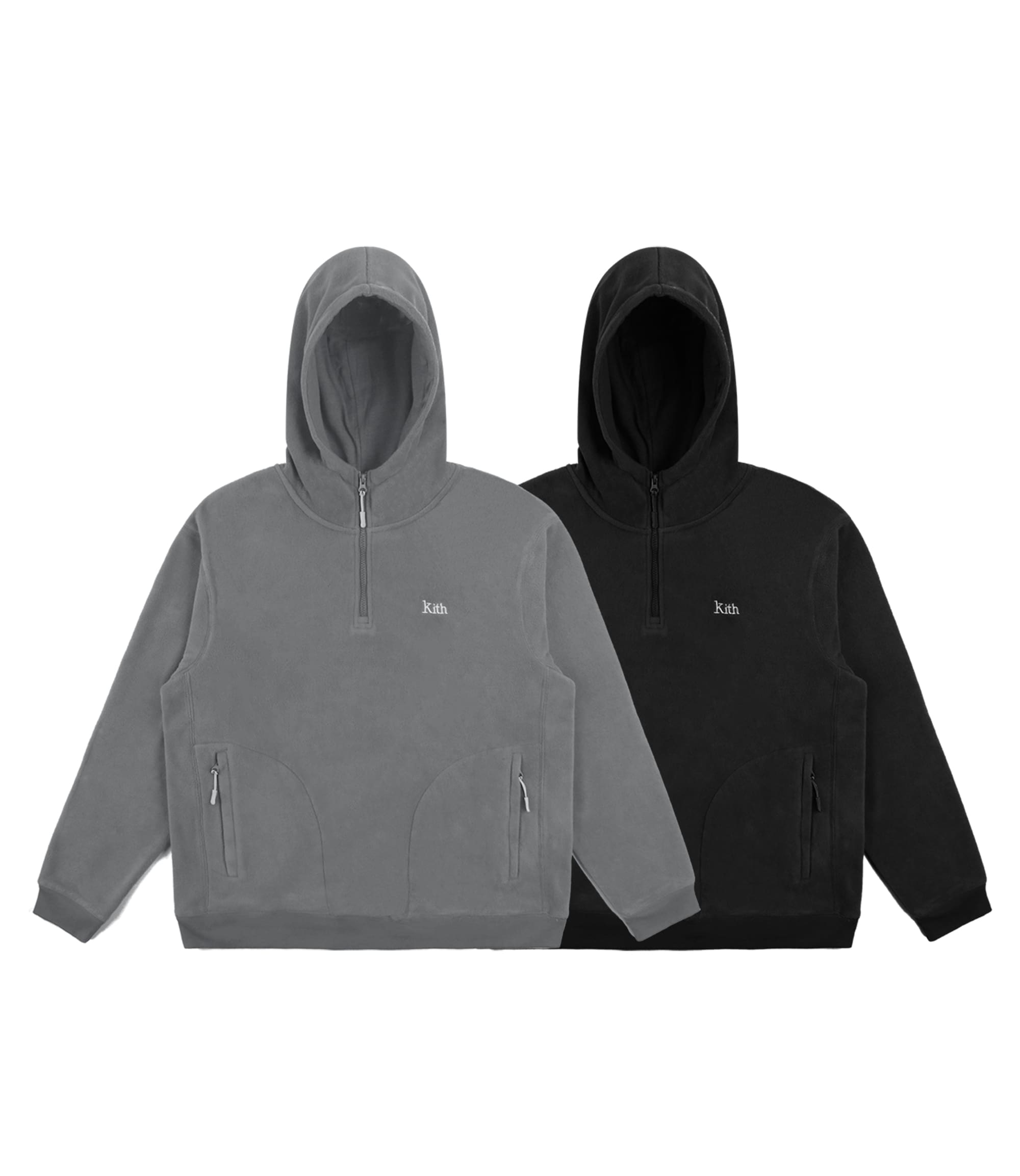 Kith Polar Fleece And Fleece Coat