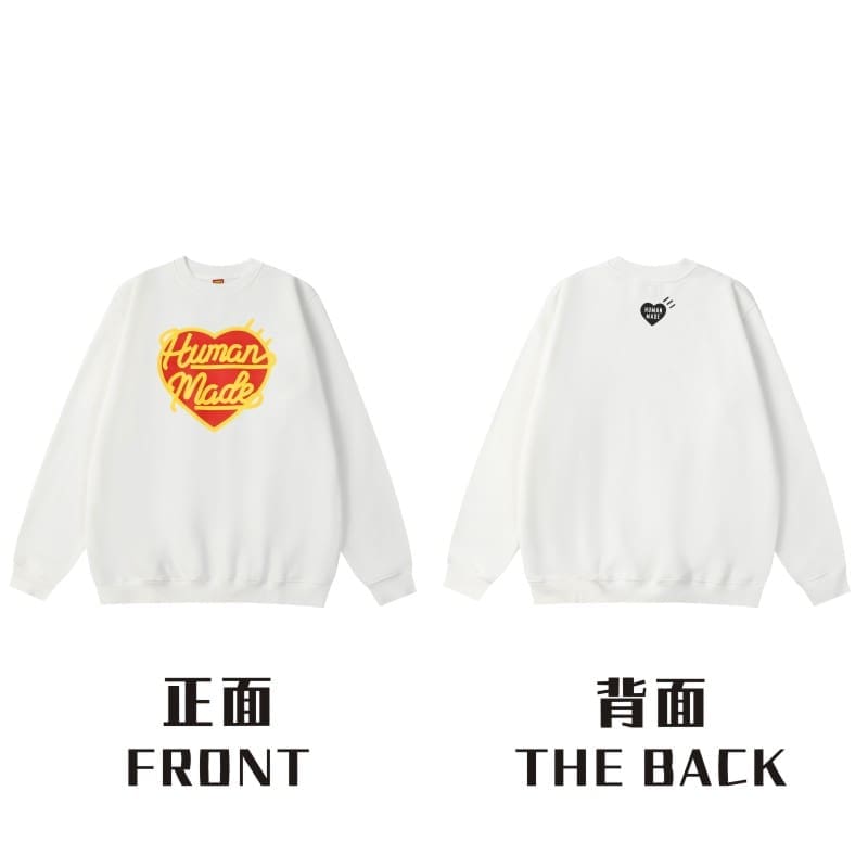 Human Made Love Round Neck Sweater