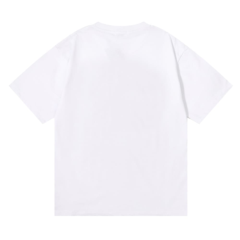 Trapstar Outlaw Tee Knight Flag Print Casual T-Shirt for Men and Women Summer