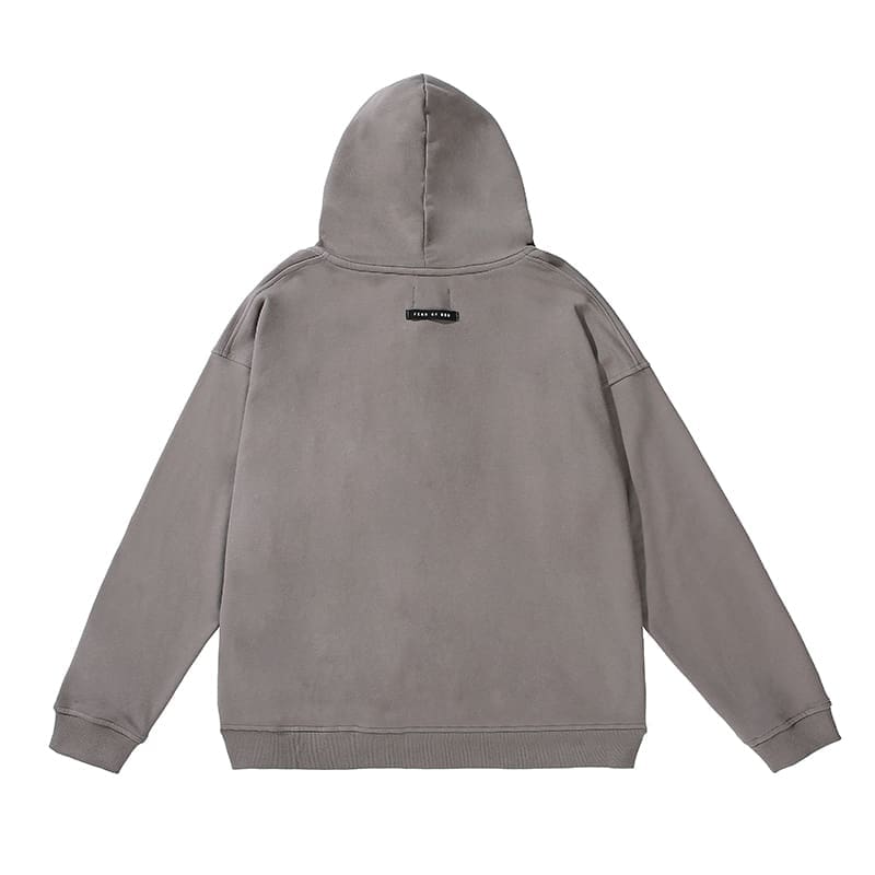 Essentials Amg Fog Season 6 Zipper Hooded Sweater