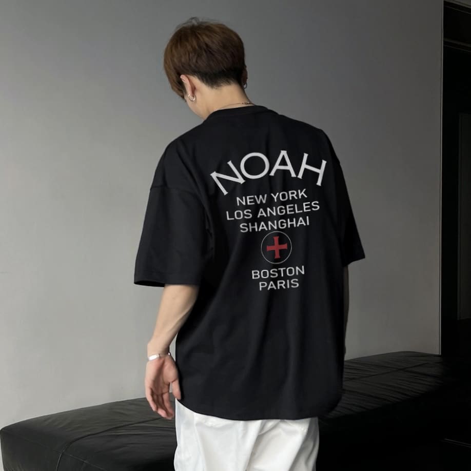 Noah Trach Bullet Screen Cross Tee