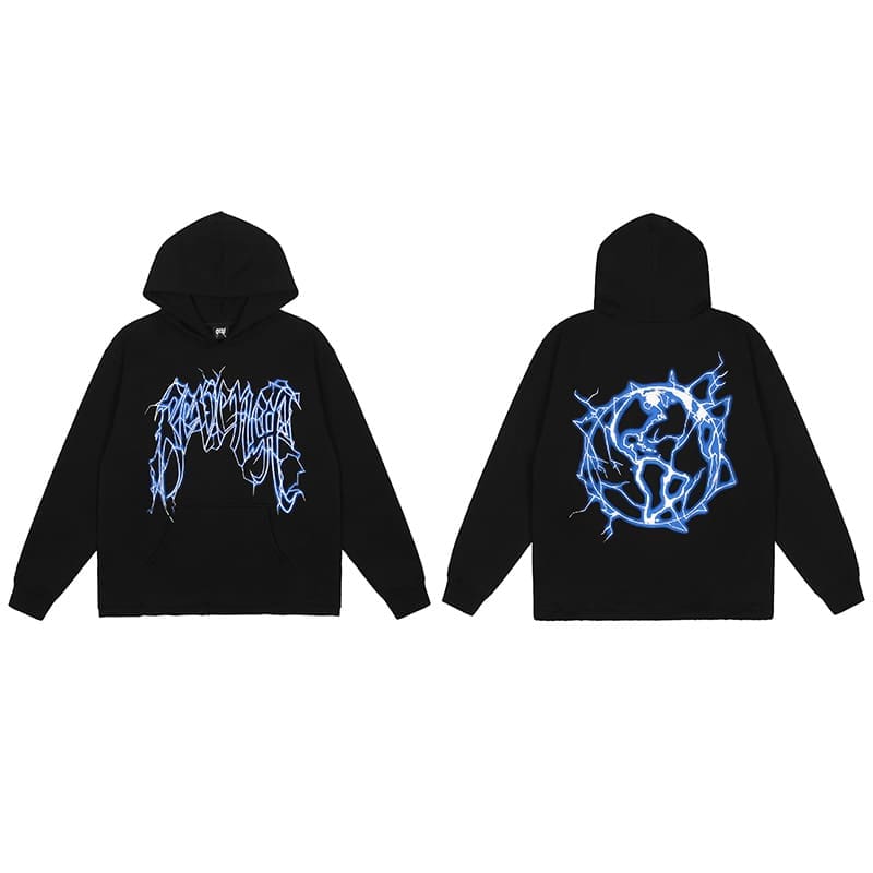 Revenge Keel Smoke Skull Hoodie