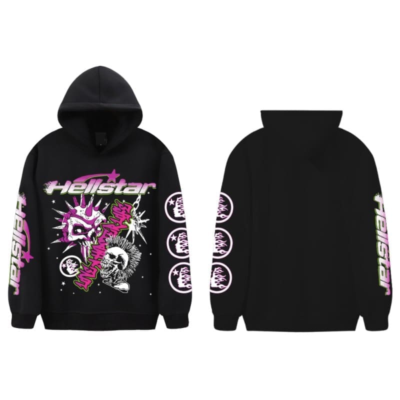 american fashion brand H*lst*r hoodie distressed high street style for men and women