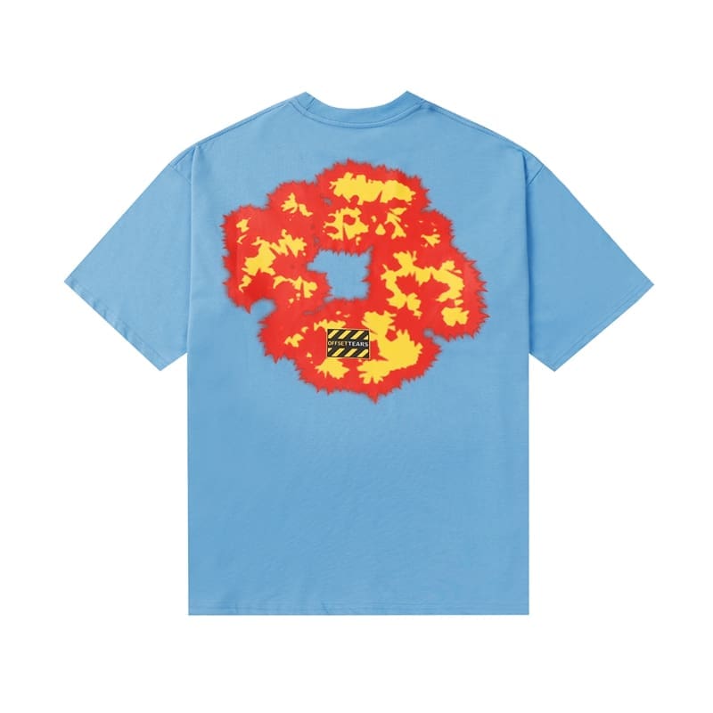 Denim Tears Flame Wood Cotton T-Shirt